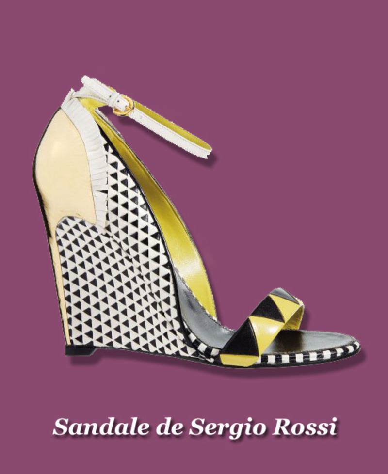 chaussure haute couture femme